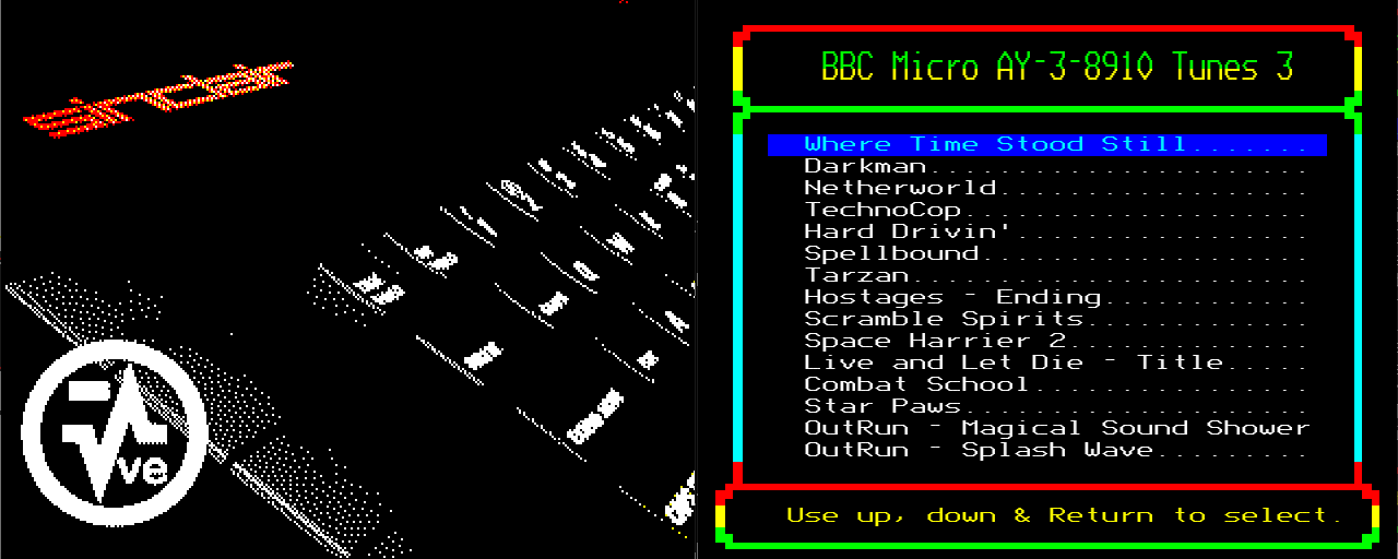 BBC Micro AY-3-8910 Tunes 3