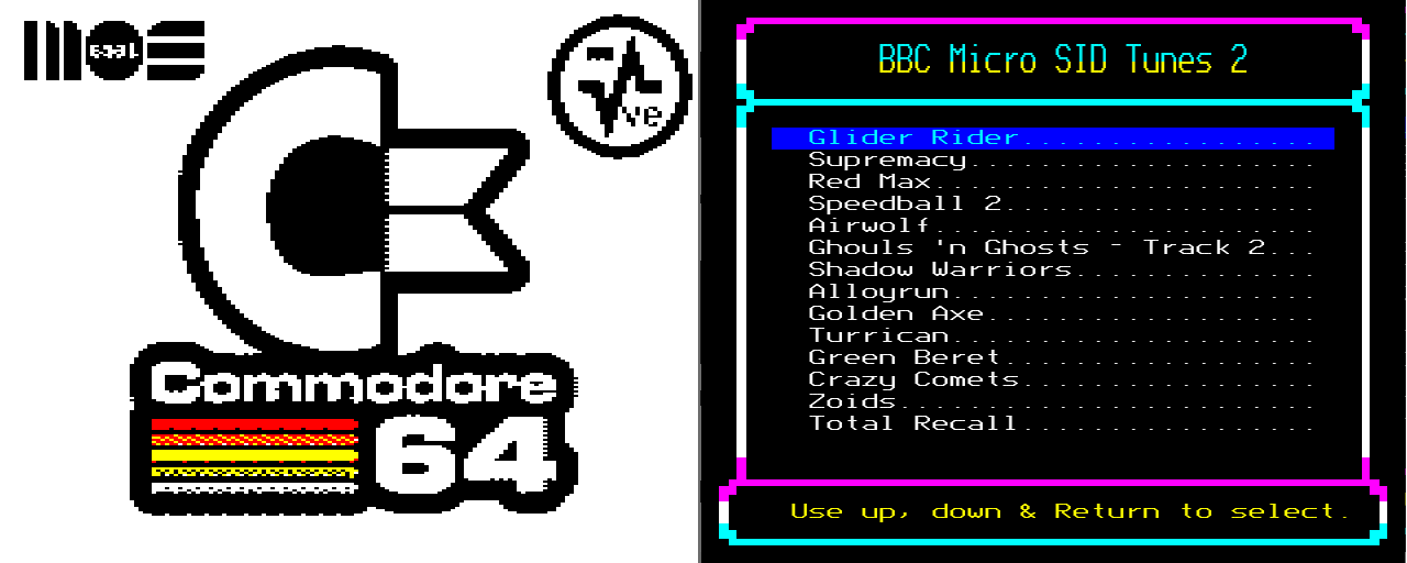 BBC Micro SID Tunes 2