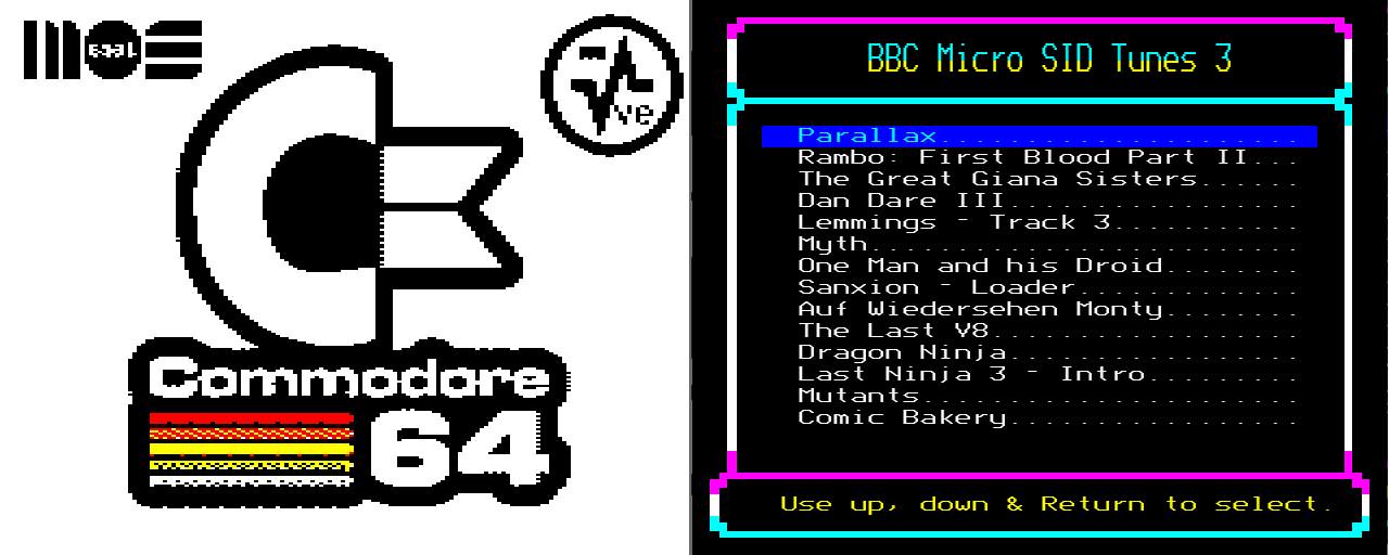 BBC Micro SID Tunes 3