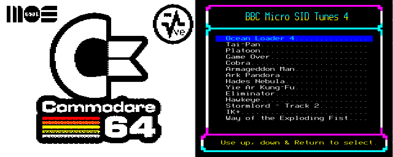BBC Micro SID Tunes 4