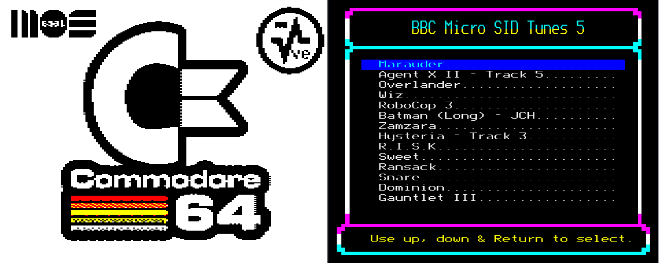 BBC Micro SID Tunes 5