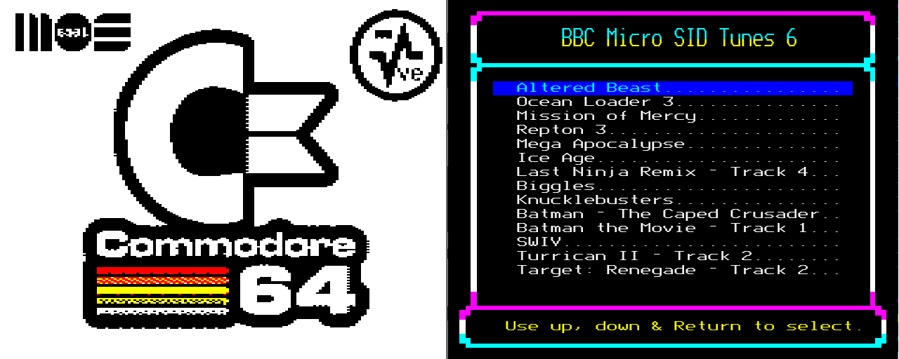 BBC Micro SID Tunes 6