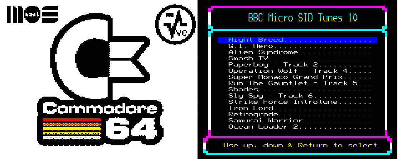 BBC Micro SID Tunes 10