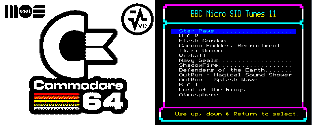 BBC Micro SID Tunes 11