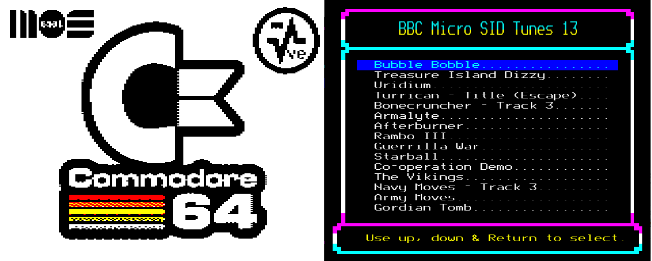BBC Micro SID Tunes 13