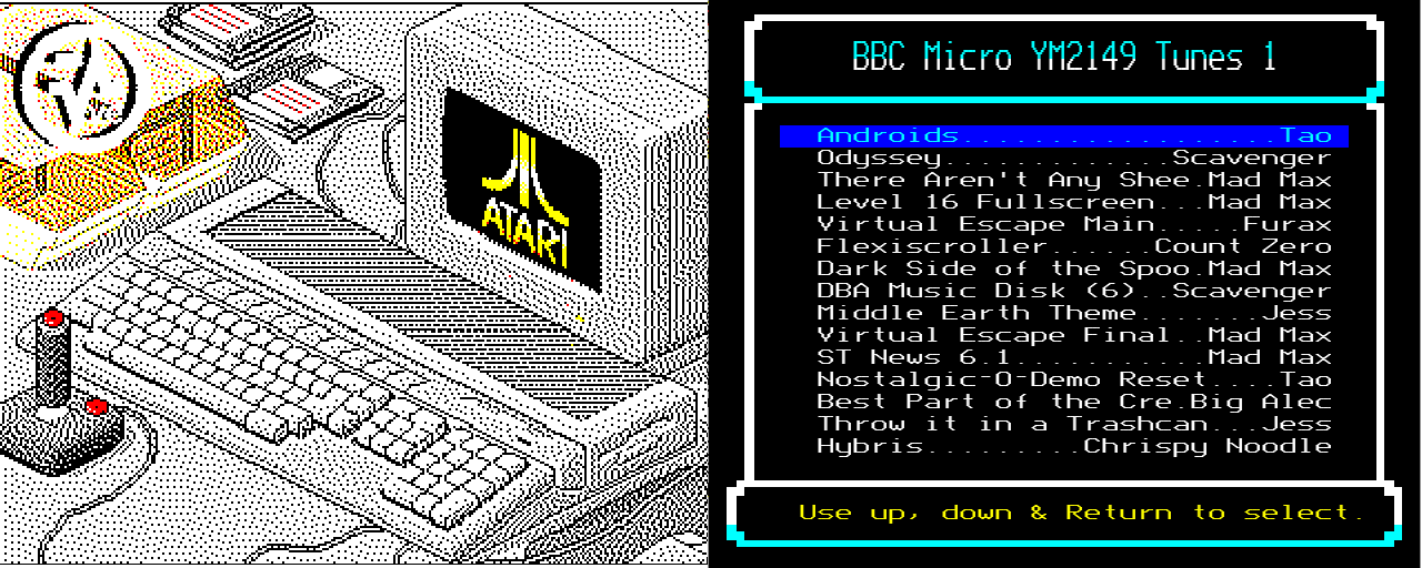 BBC Micro YM2149 Tunes 1